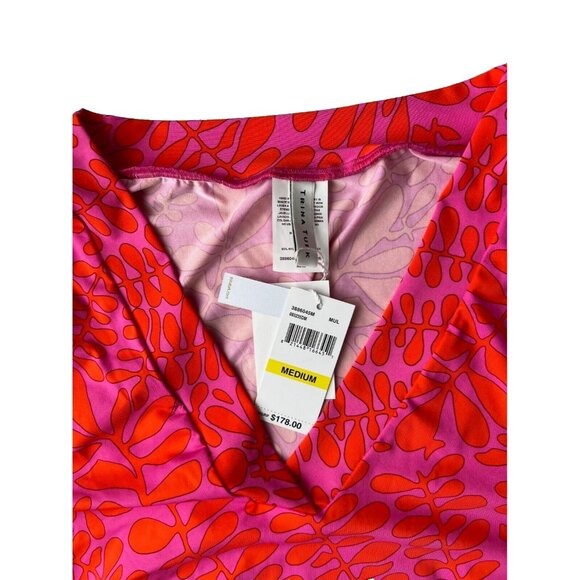 Trina Turk Swim Cover Up Trellis Tunic ( M ) - Picture 4 of 5